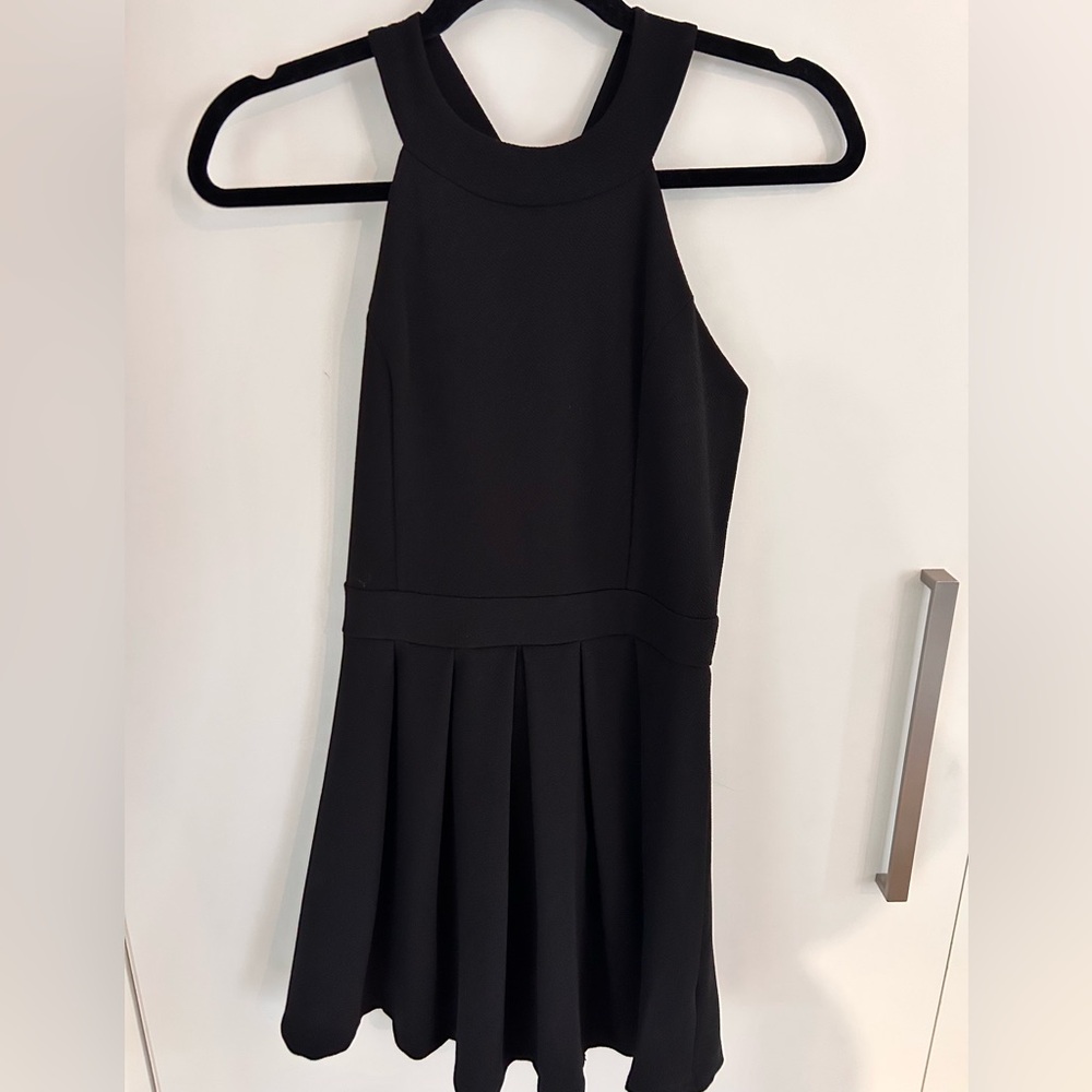 Elegant Black Dress for Youth